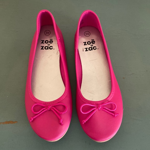 zoe & zac Shoes Pink Ballet Flats Poshmark